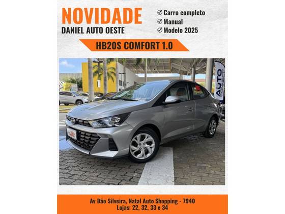 HYUNDAI HB20S 1.0 12V FLEX COMFORT PLUS MANUAL